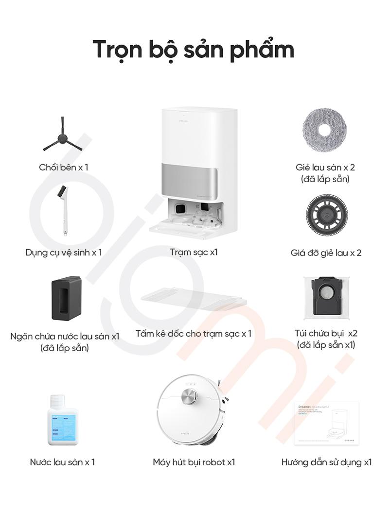 Robot hut bui lau nha Dreame L10s Ultra gen 2 16