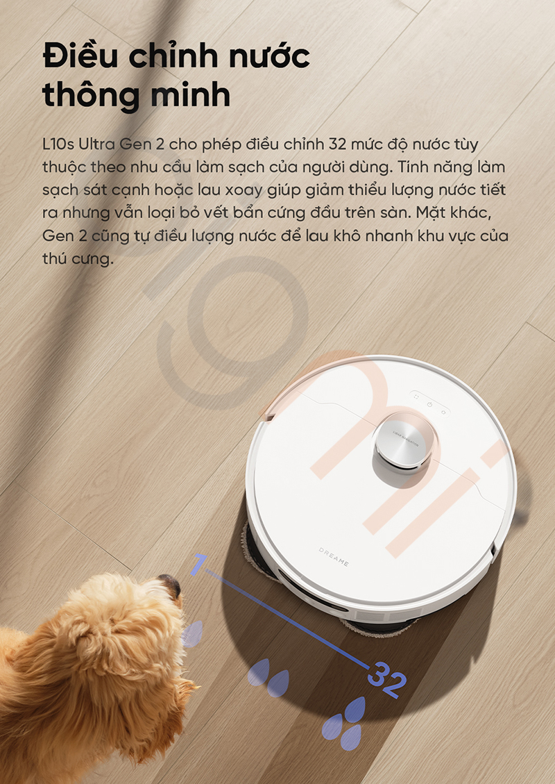 Robot hut bui lau nha Dreame L10s Ultra gen 2 4