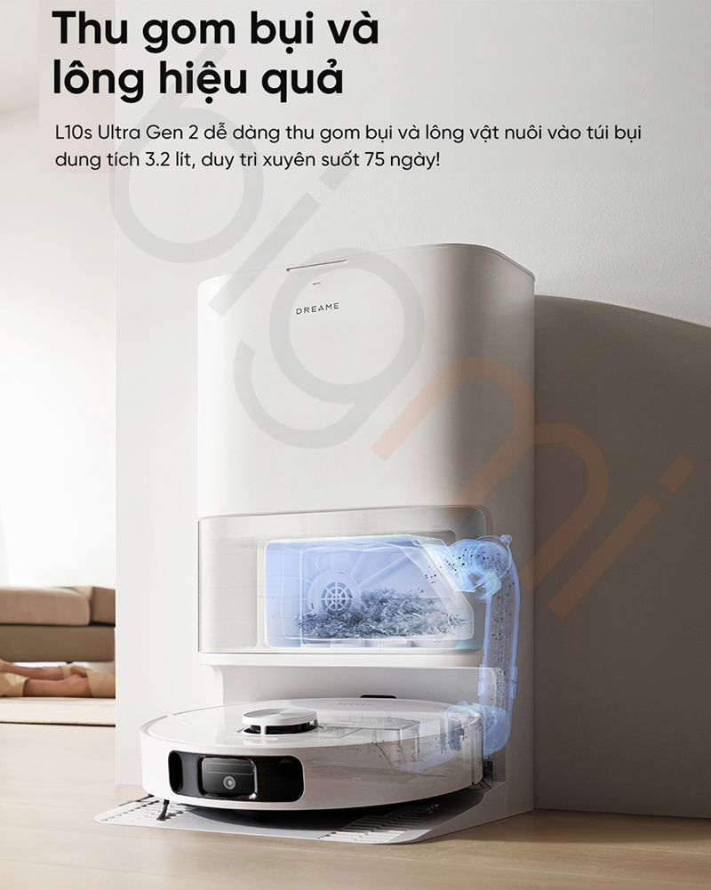 Robot hut bui lau nha Dreame L10s Ultra gen 2 7