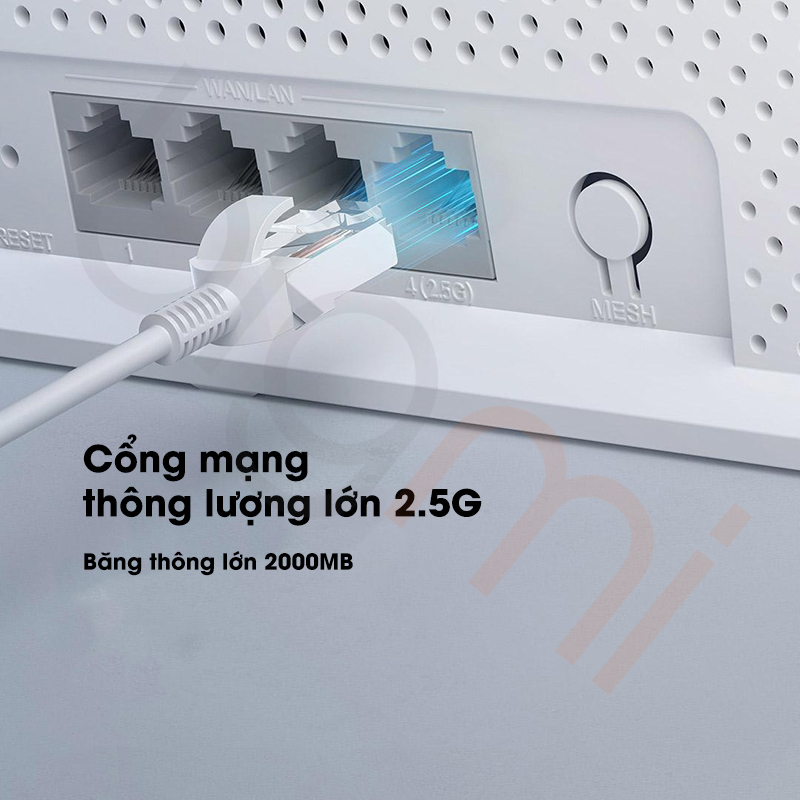 Router Wifi 7 Xiaomi BE5000 WANLAN 2.5G 13