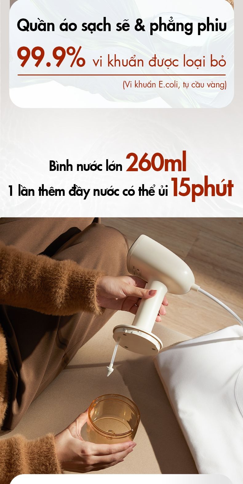 ban ui hoi nuoc cam tay Bear GTJ D10M1 bigmi 6