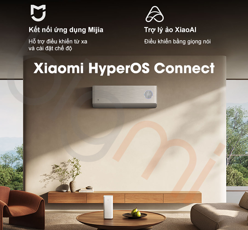 dieu hoa Xiaomi F5A1 Pro de dang dieu khien va nang cap phan mem 2