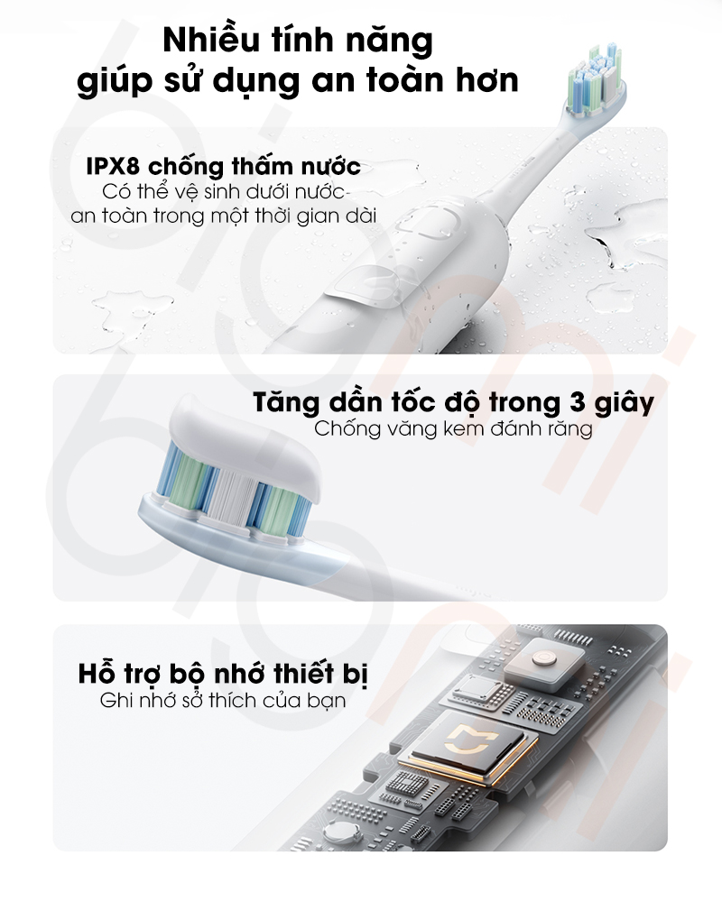 Ban chai dien Xiaomi Mijia MES609 Sonic 13