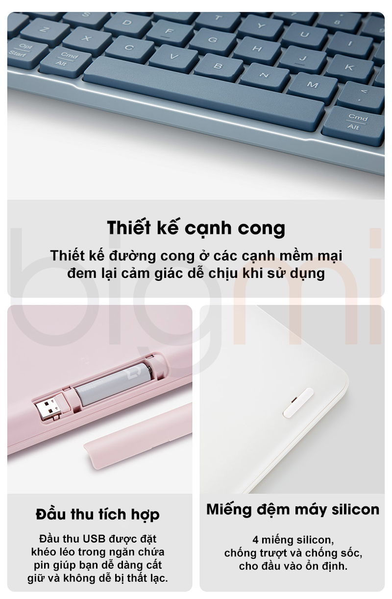 Ban phim Xiaomi Mijia Dual Mode XMBXJP01YM chi tiet