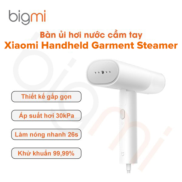 Bàn ủi hơi nước cầm tay Xiaomi Handheld Garment Steamer BHR8269EU end