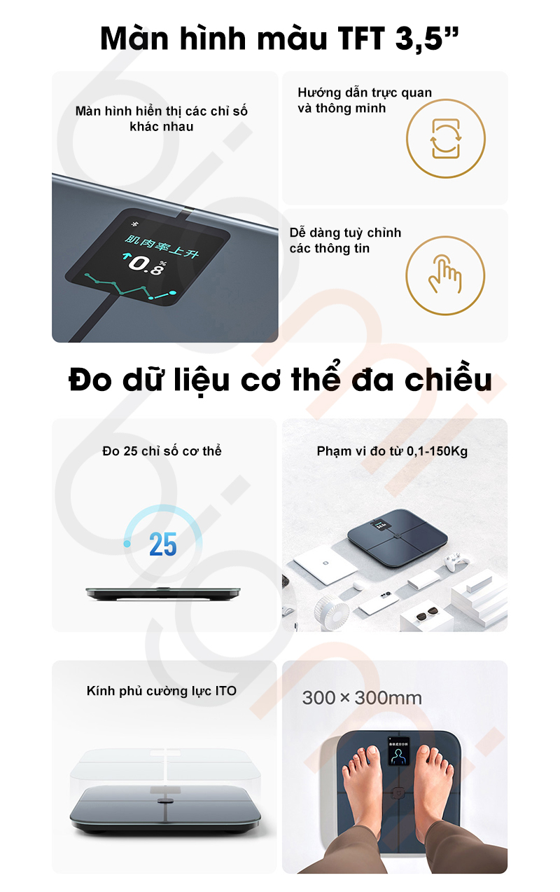 Can dien tu Inbody Mijia S400 Pro MJTZC03YM 2