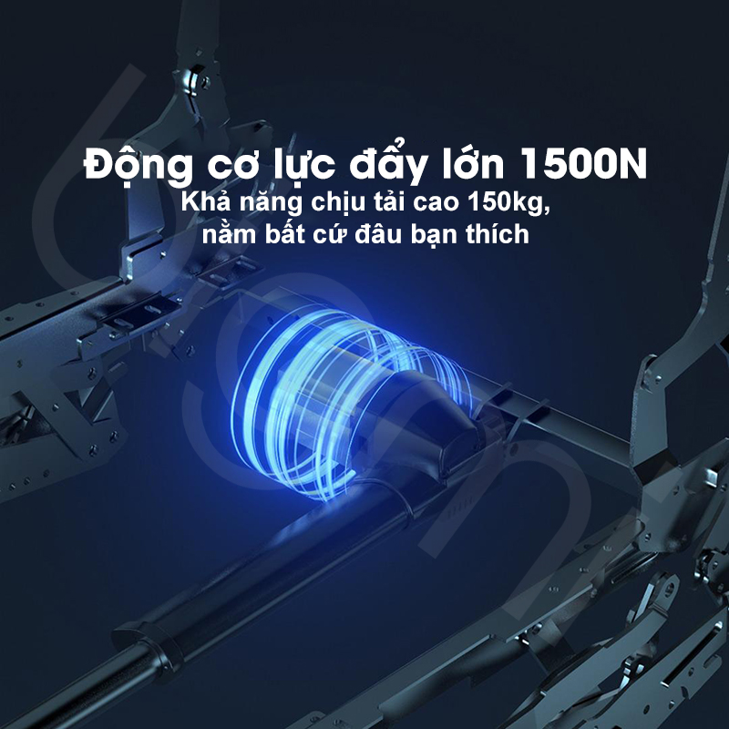Ghe sofa dien 3 cho Xiaomi 8H B9 dong co FEA luc day 1500n