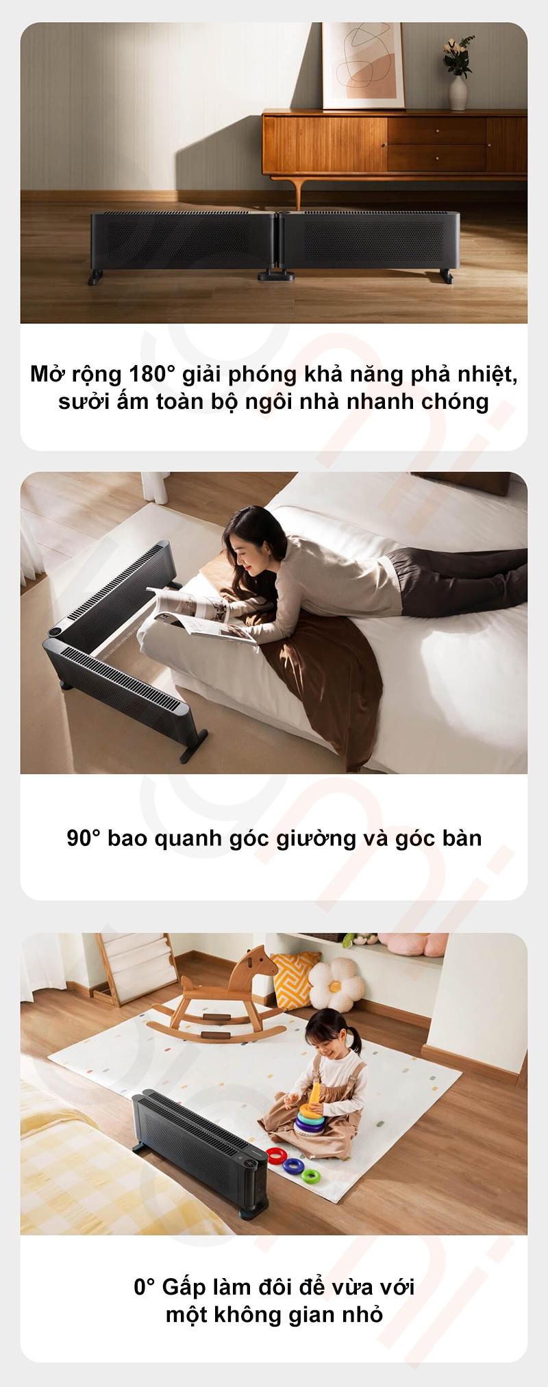 May suoi Xiaomi Mijia 2 TJXDNQ09ZM Graphene co the gap 180°
