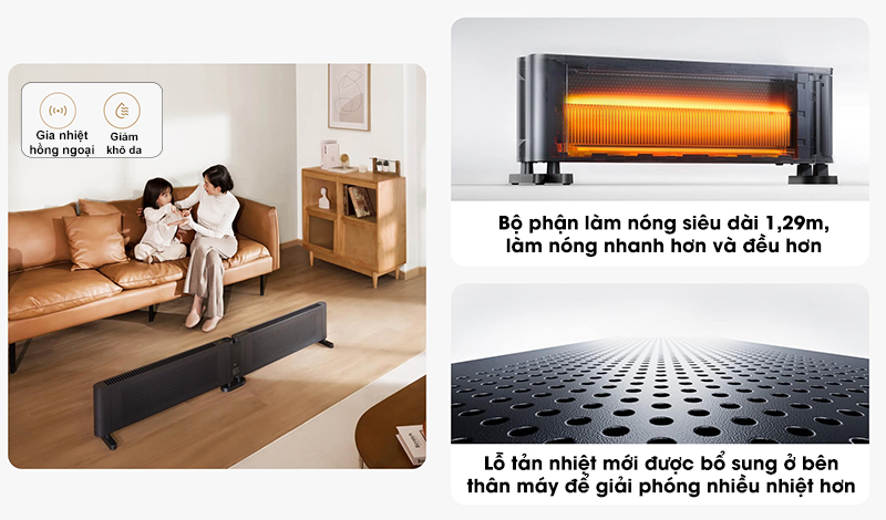 May suoi Xiaomi Mijia 2 TJXDNQ09ZM Graphene cong nghe gia nhiet hong ngoai