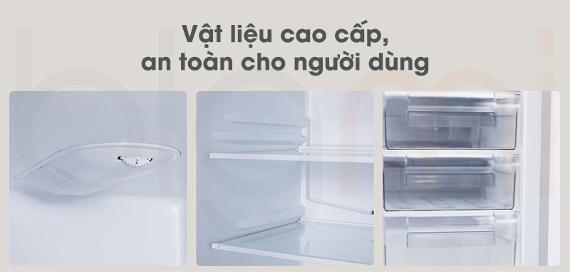 Tu lanh Xiaomi Mijia 221L voi vat lieu cao cap