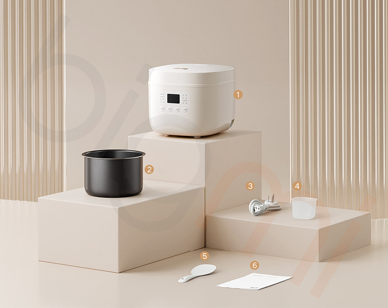 bo san pham Noi com dien Xiaomi Mijia 1.6L N1 MFB13D0 2