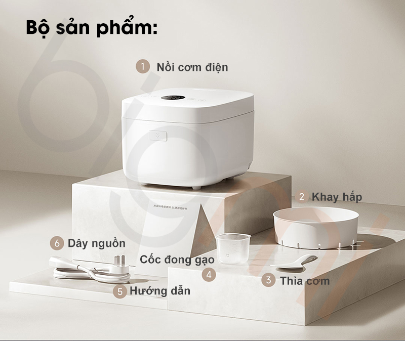 bo san pham Noi com dien cao tan Xiaomi Mijia IH S1 MFB14A0