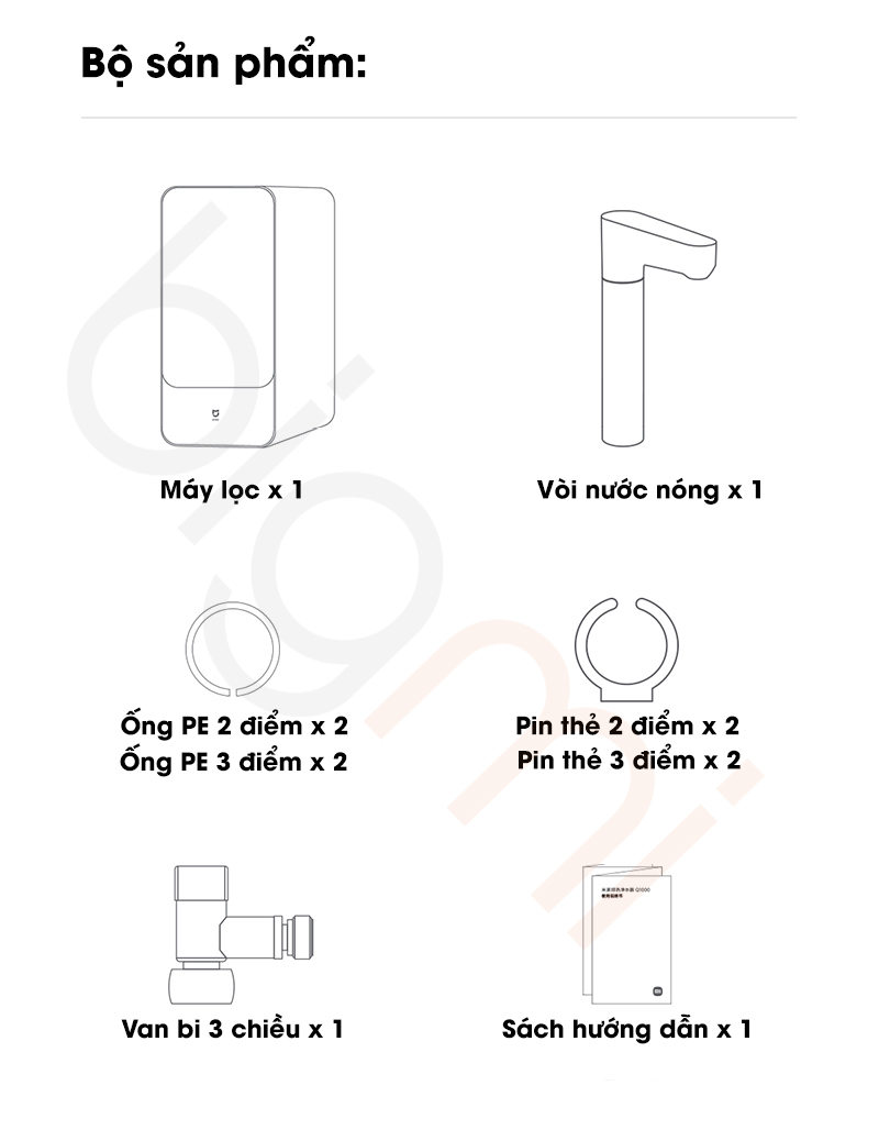may loc nuoc Xiaomi Mijia Q1000 MRH1032 bo phu kien sp