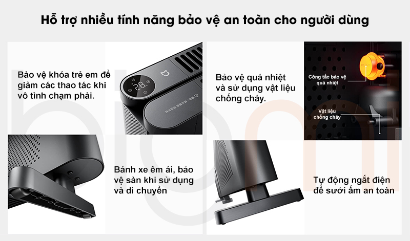 trang bi nhieu tinh nang an toan May suoi Xiaomi Mijia 2 TJXDNQ09ZM