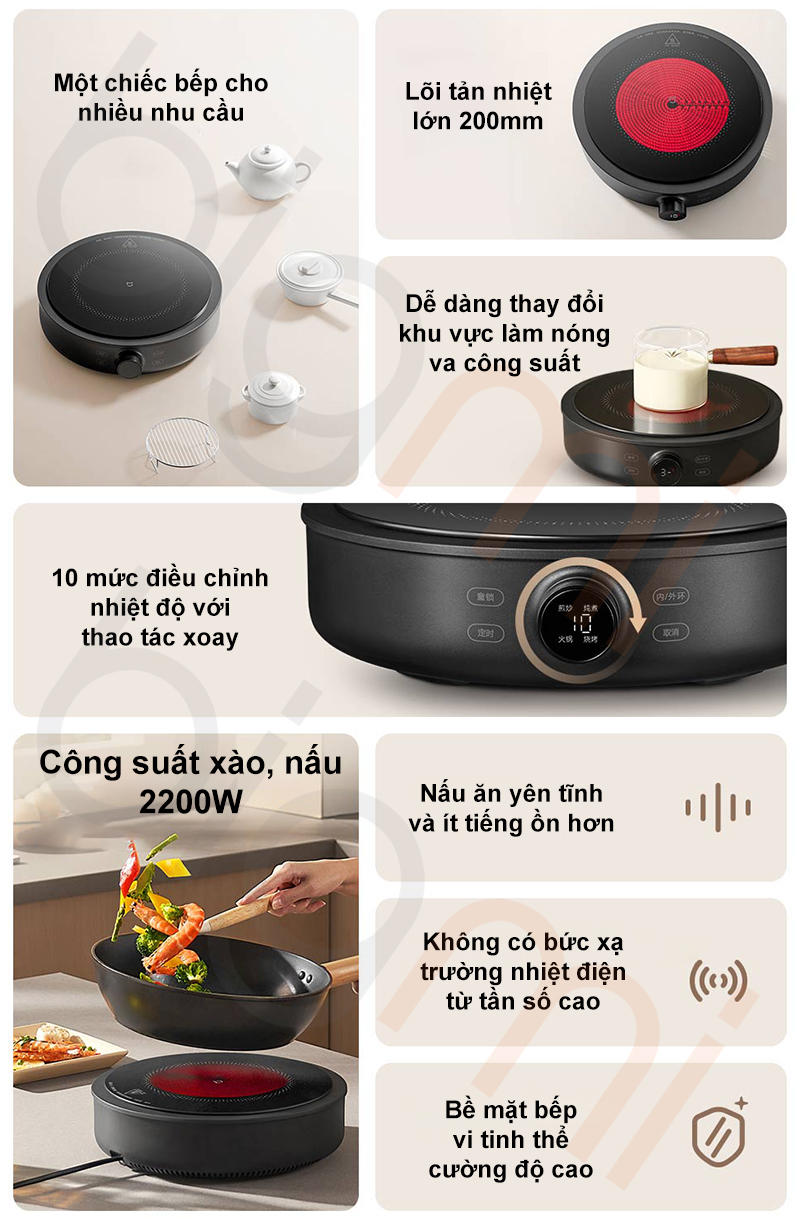 Bep tu don Xiaomi Mijia S1 MDTL001CM 1