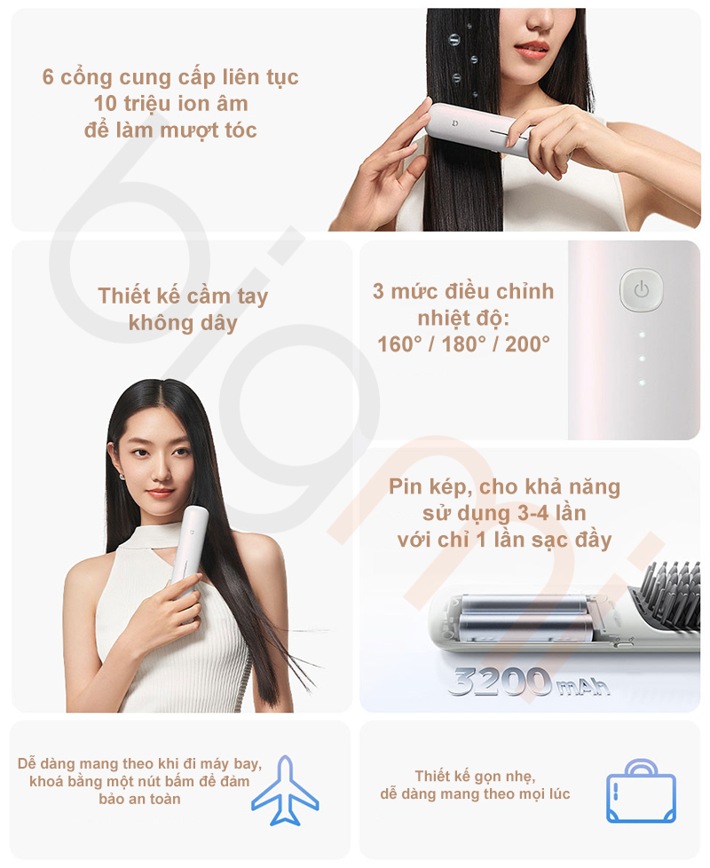Luoc duoi toc khong day Xiaomi Mijia MJZFS01LF 2