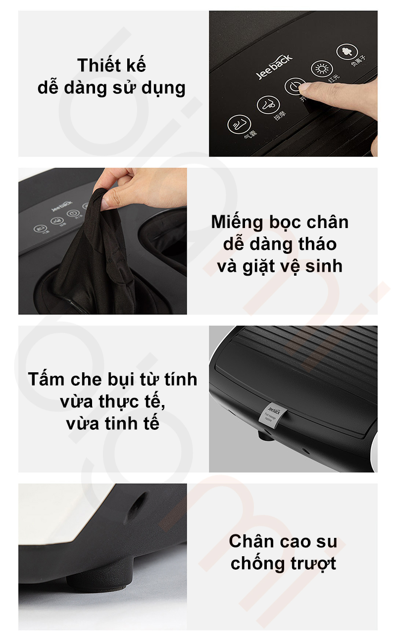 May massage chan tui khi 3D Jeeback X3 12