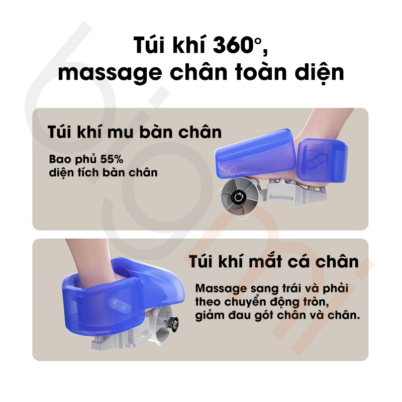 May massage chan tui khi 3D Jeeback X3 6