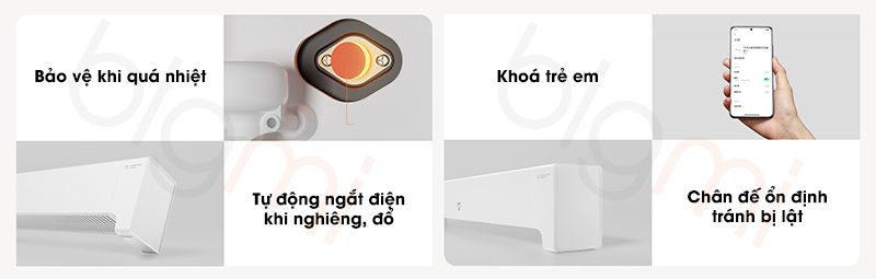 May suoi Xiaomi Mijia Graphene Baseboard 2 TJXDNQ10ZM 1 1