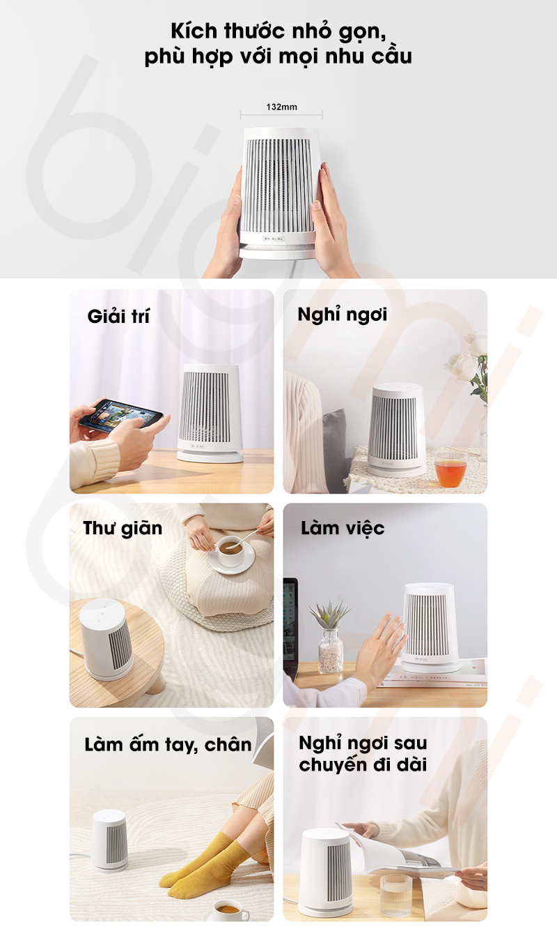 Quat suoi mini de ban Xiaomi Mijia ZMNFJ01YM 6
