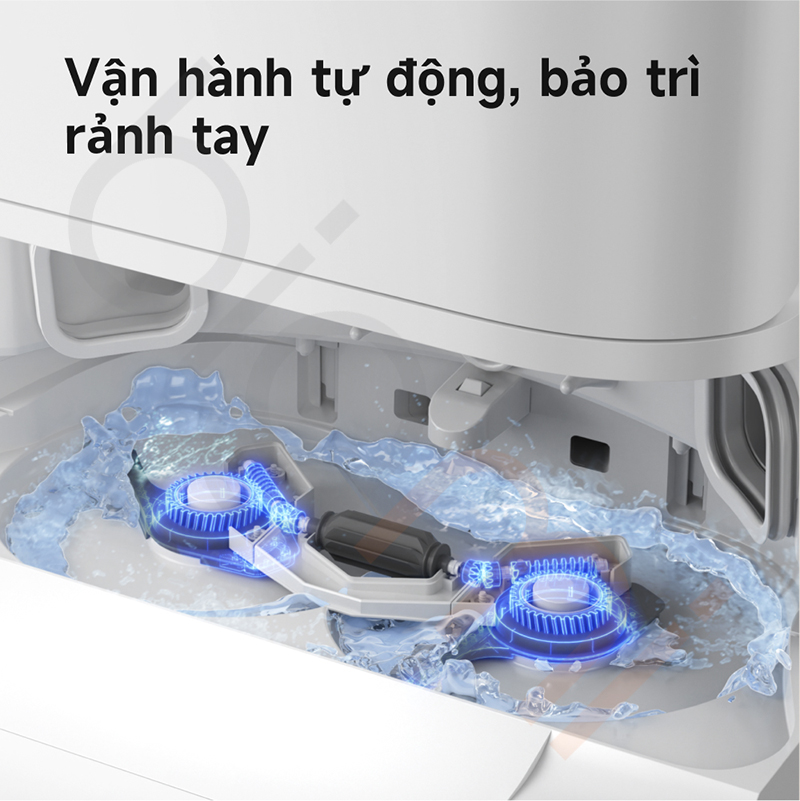 Robot hut bui lau nha Dreame L30S Ultra de tu lam sach