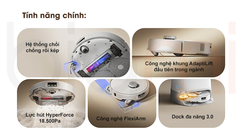 Robot hut bui lau nha Roborock Qrevo CurV 1