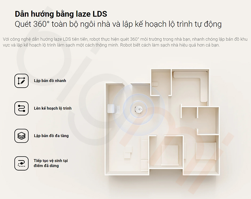 Robot hut bui lau nha Xiaomi Vacuum X20 Pro D102GL 10