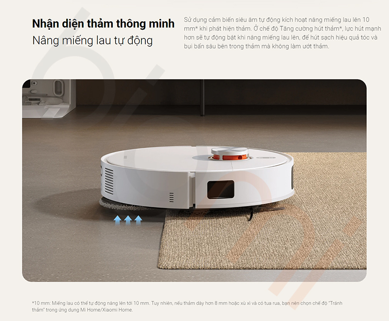 Robot hut bui lau nha Xiaomi Vacuum X20 Pro D102GL 9