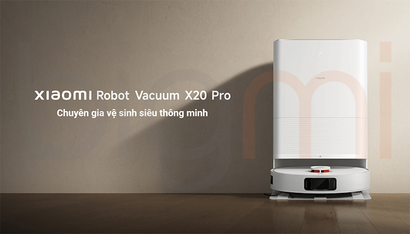Robot hut bui lau nha Xiaomi Vacuum X20 Pro D102GL