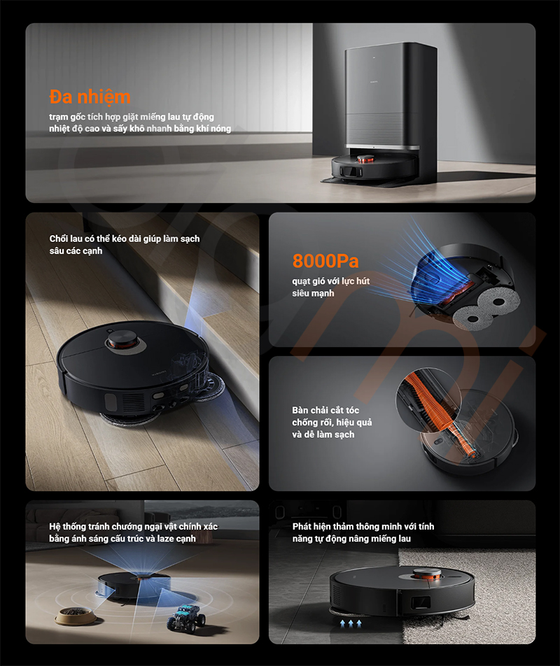 Robot hut bui lau nha Xiaomi X20 Max D109GL 2