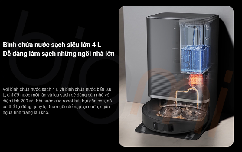 Robot hut bui lau nha Xiaomi X20 Max D109GL 3