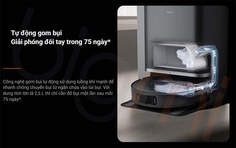 Robot hut bui lau nha Xiaomi X20 Max D109GL 4