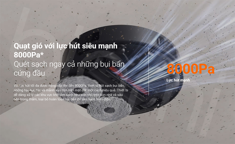 Robot hut bui lau nha Xiaomi X20 Max D109GL 6