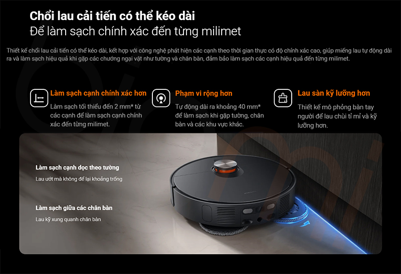 Robot hut bui lau nha Xiaomi X20 Max D109GL 7