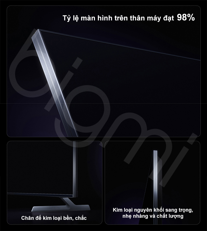 Tivi Xiaomi S Pro 85 2025 Mini LED khung vien