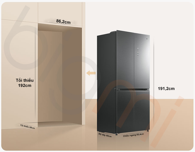 Tu lanh Xiaomi Mijia Pro 508L BCD 508WTGBI Fresh Storage Pro 9