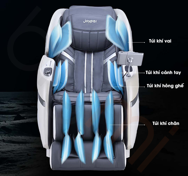 66 tui khi tren Ghe massage Xiaomi Joypal V4 Lite