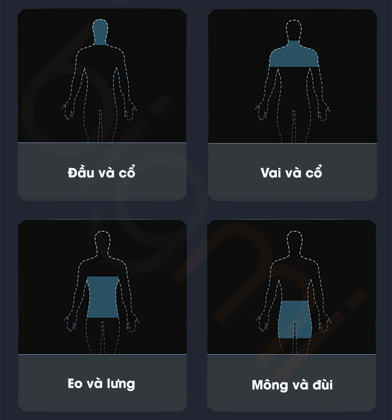 Ghe massage Xiaomi Joypal V4 Lite massage toan than