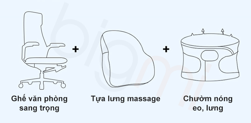 Ghe massage van phong Joypal JP990 Pro AI 3D thu gian