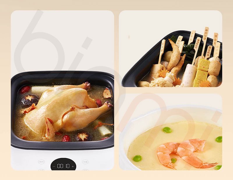 Noi hap dien da nang Mijia N1 13L MES02 co 5 muc do nhiet