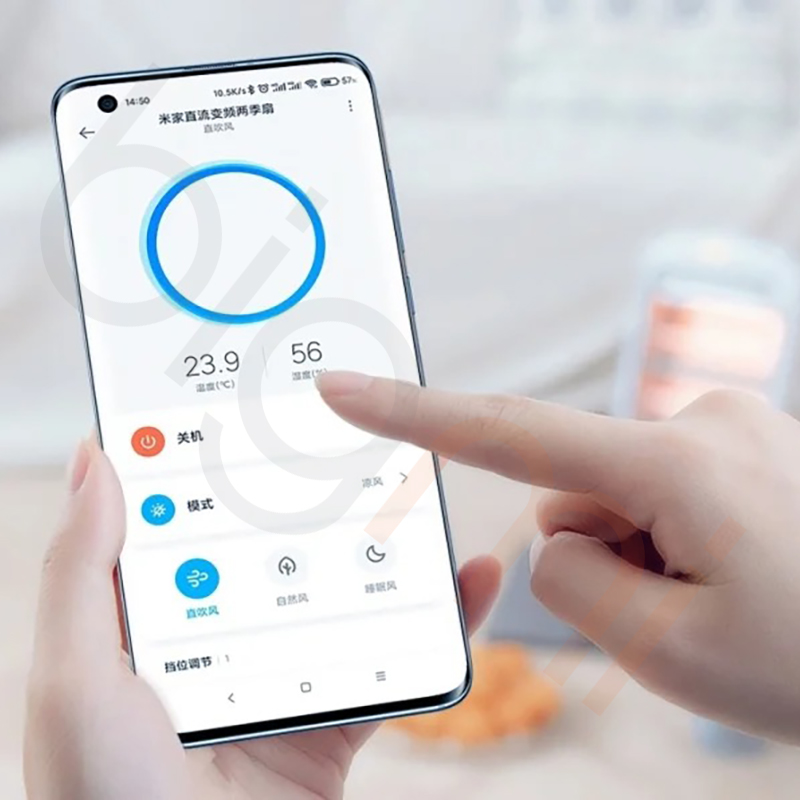 Quat thap Xiaomi Mijia DC Inverter khong canh 2 chieu BPLNS01DM ket noi app