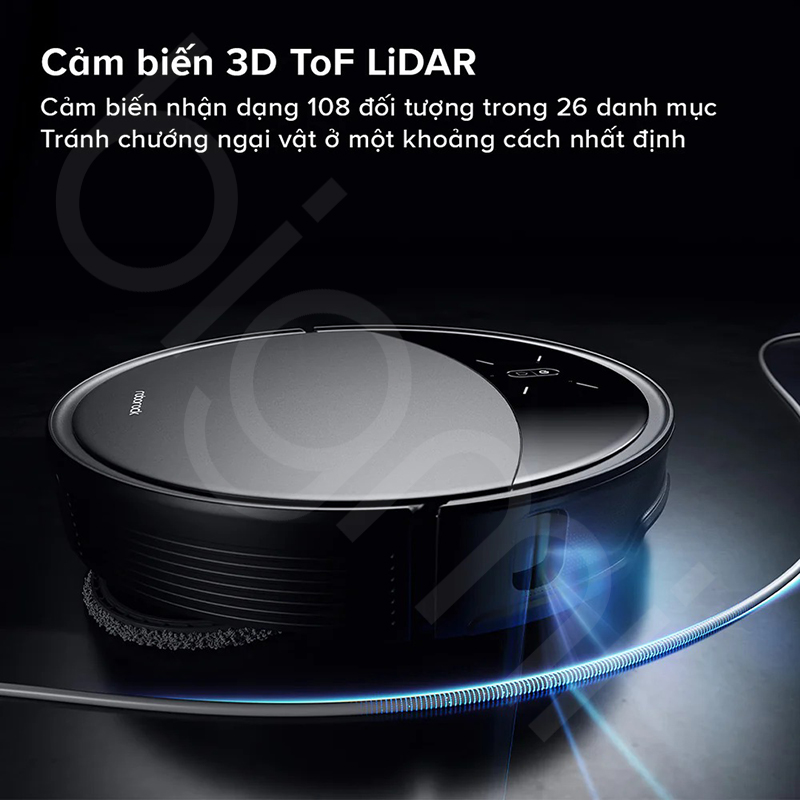 Roborock Saros 10R cam bien tof 3D