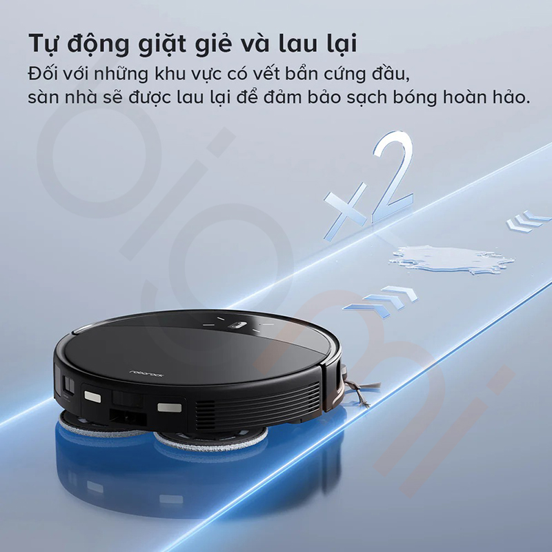 Roborock Saros 10R lam sach 2 lan