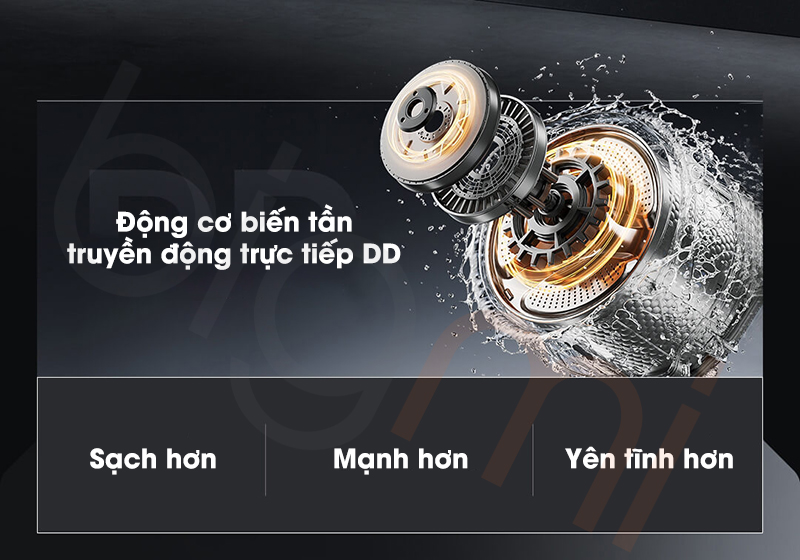 dong co bien tan DD May giat say Roborock Z1 Pro Z1