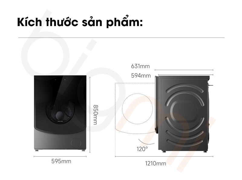 kich thuoc May giat say Roborock Z1 Pro Z1