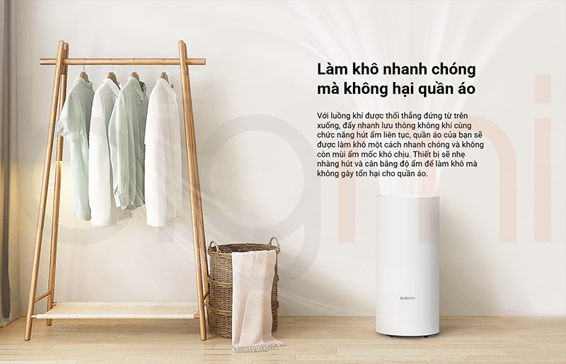 lam kho quan ao May hut am 22L Xiaomi Smart Dehumidifier CSJ0114DM