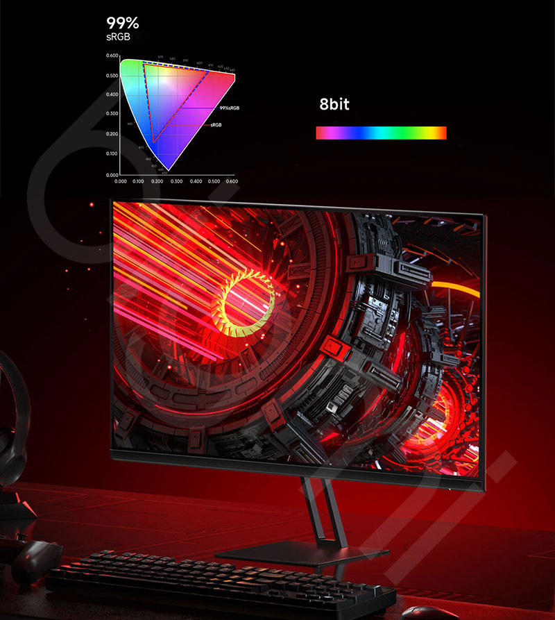 mau chuyen nghiep Redmi G27 P27FBB RG