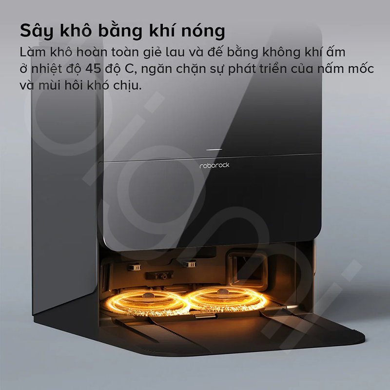 say kho bang khi nong Roborock Saros 10R