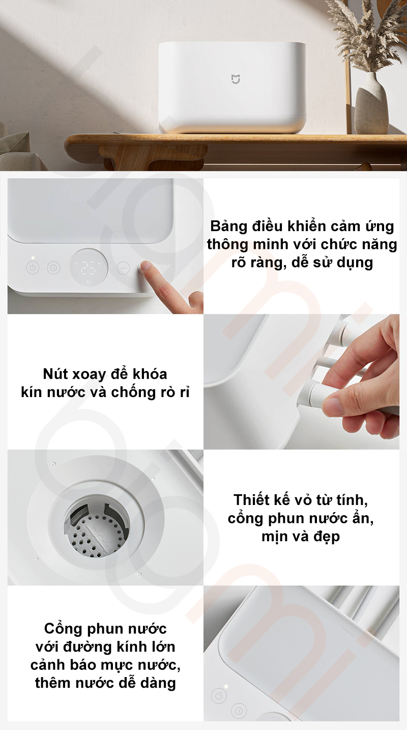 thiet ke nho gon chan nuoc Xiaomi Mijia MJSNT048H 18 x 2m