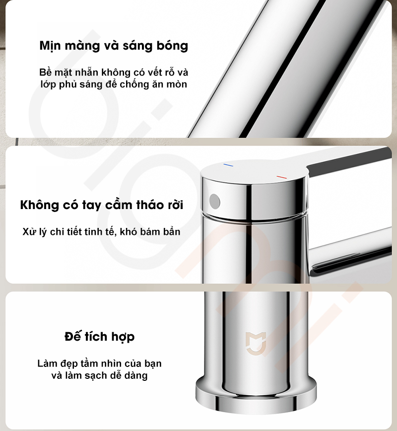 thiet ke tinh te Voi chau rua mat Xiaomi Mijia N1